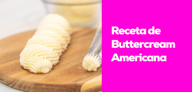 Receta de Buttercream Americana con Merengue ENCO