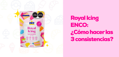 Royal Icing ENCO: ¿Cómo hacer las 3 consistencias?