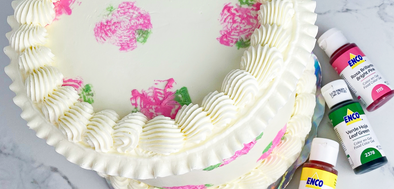 ¡Decora un pastel con flores con este maravilloso #ENCOTip!