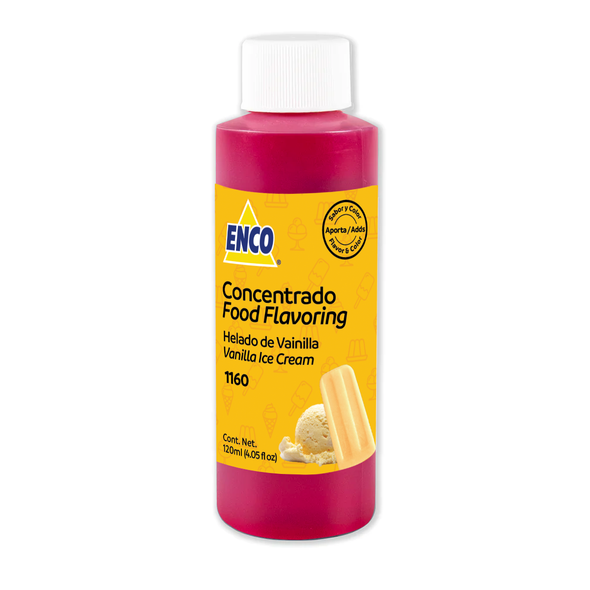 CONCENTRADO SABOR VAINILLA ICE CREAM 1160 (120 ML)