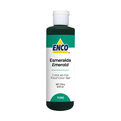 COLOR ESMERALDA EN GEL 1496 (250G)