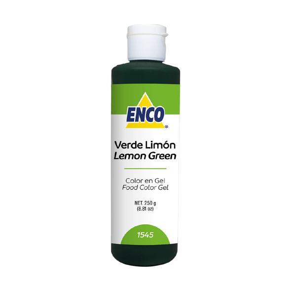 COLOR VERDE LIMÓN EN GEL 1545 (250G)