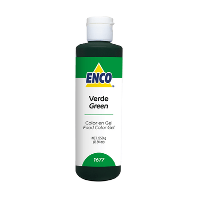 COLOR VERDE EN GEL 1677 (250G)