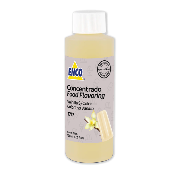 CONCENTRADO SABOR VAINILLA SIN COLOR 1717 (120 ML)