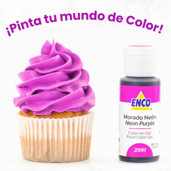 COLOR MORADO NEÓN EN GEL 2991 (40G)