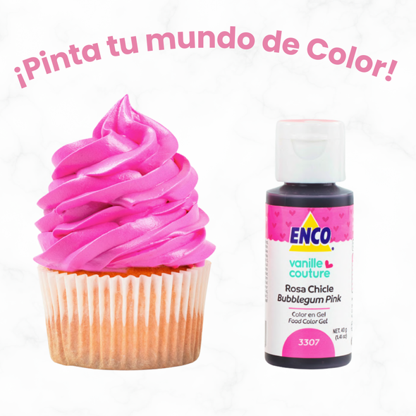 COLOR ROSA CHICLE EN GEL 3307 (40G)