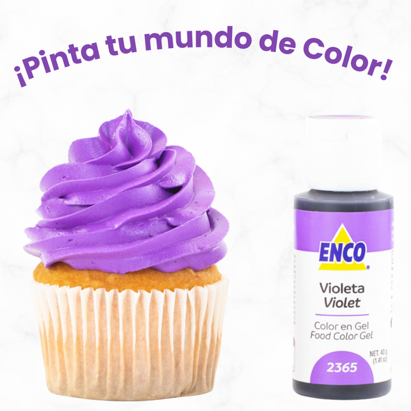 COLOR VIOLETA EN GEL 2365 (40G)