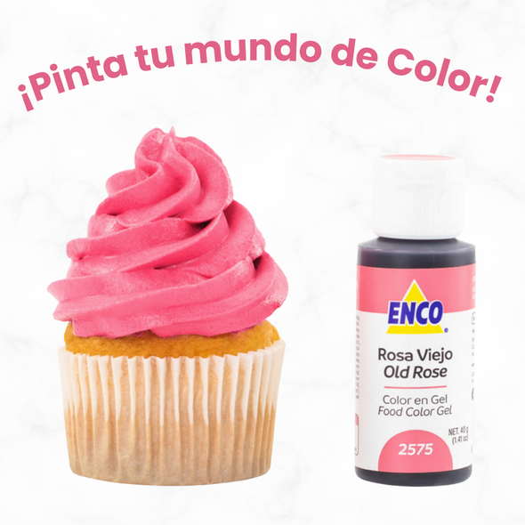 COLOR ROSA VIEJO EN GEL 2575 (40G)