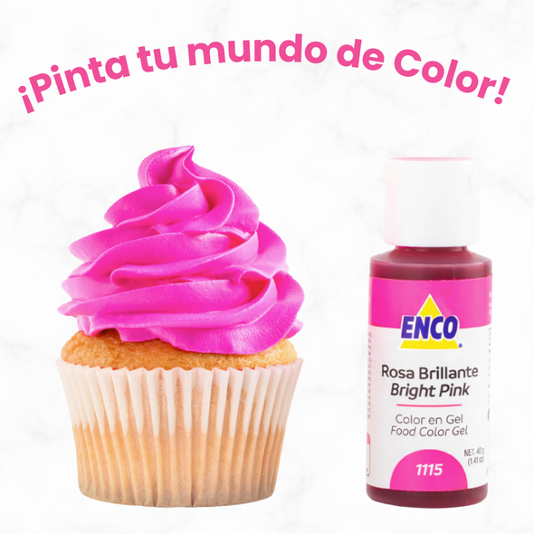 COLOR ROSA BRILLANTE EN GEL 1115 (40G)