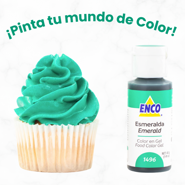 COLOR ESMERALDA EN GEL 1496 (40G)