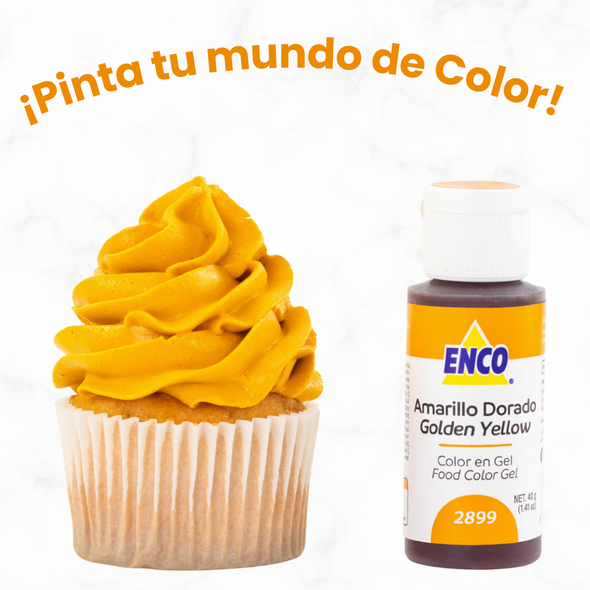 COLOR AMARILLO DORADO EN GEL 2899 (40G)