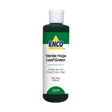 COLOR VERDE HOJA EN GEL 2378 (250G)