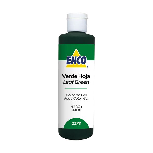 COLOR VERDE HOJA EN GEL 2378 (250G)