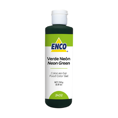 COLOR VERDE NEÓN EN GEL 2432 (250G)