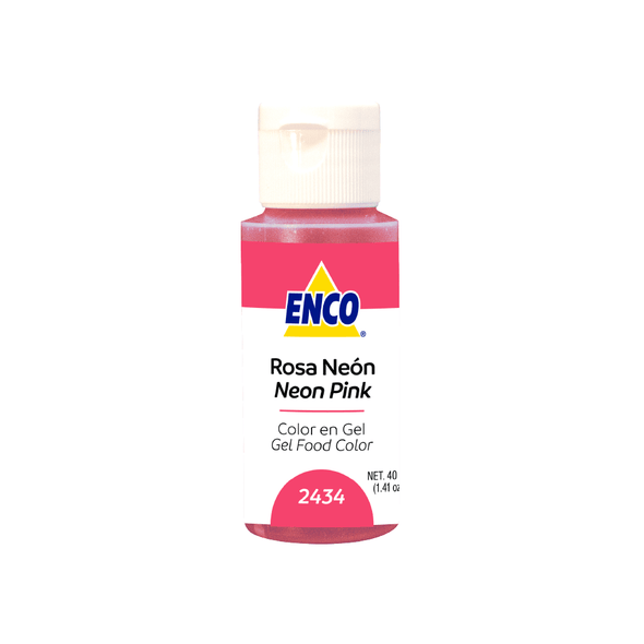 COLOR ROSA NEÓN EN GEL 2434 (40G)