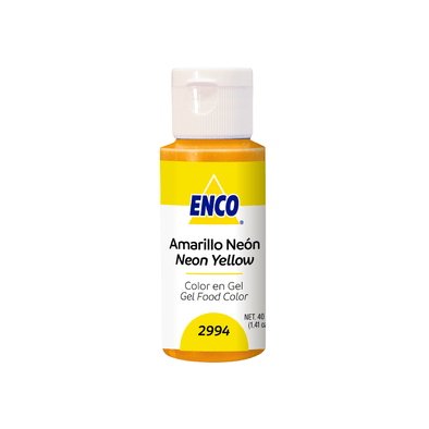 COLOR AMARILLO NEÓN EN GEL 2994 (40G)