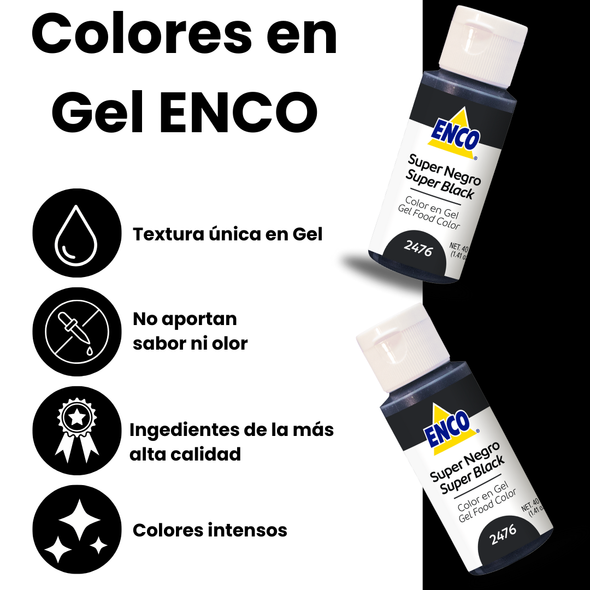 COLOR SUPER NEGRO EN GEL 2476 (40G)