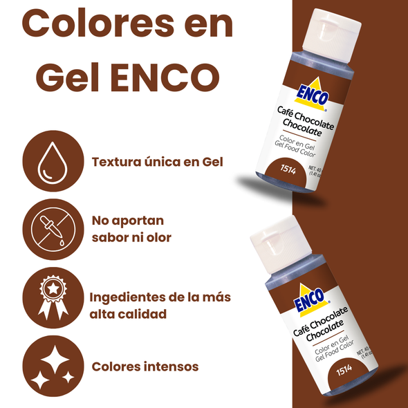 COLOR CAFÉ CHOCOLATE EN GEL 1514 (40G)