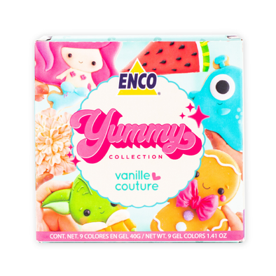 KIT YUMMY 9 COLORES EN GEL (40G)