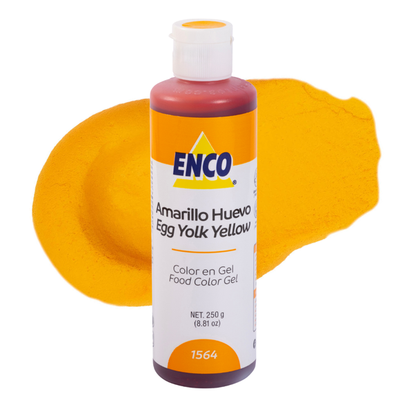 COLOR AMARILLO HUEVO EN GEL 1564 (250G)