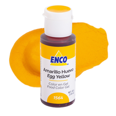Color en Gel Amarillo Huevo ENCO, 40g