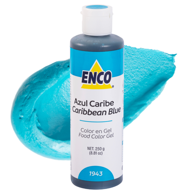 COLOR AZUL CARIBE EN GEL 1943 (250G)