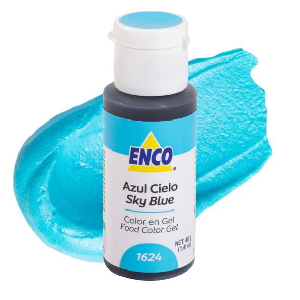 Color en Gel Azul Cielo ENCO, 40g