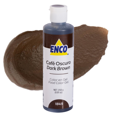 COLOR CAFÉ OSCURO EN GEL 1849 (250G)