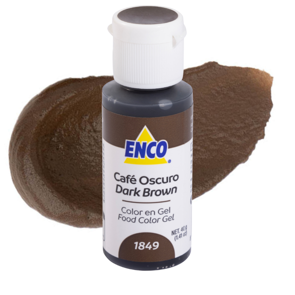 Color en Gel Cafe Oscuro ENCO, 40g