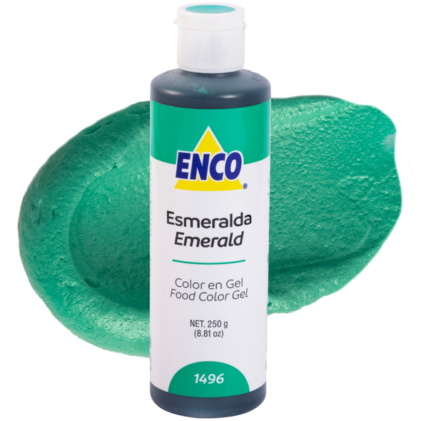 COLOR ESMERALDA EN GEL 1496 (250G)