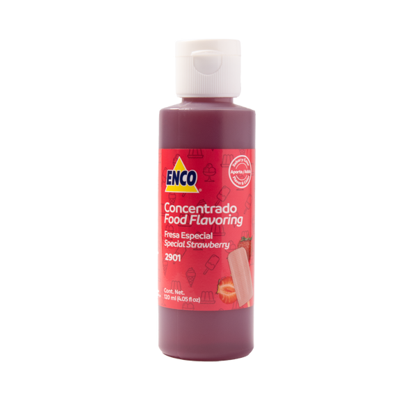 CONCENTRADO SABOR FRESA ESPECIAL 2901 (120 ML)