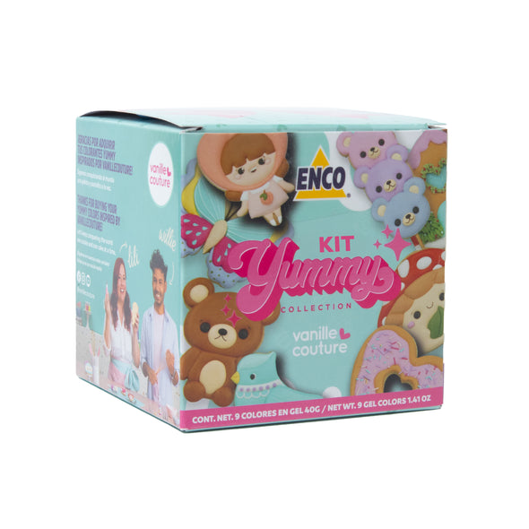 KIT YUMMY 9 COLORES EN GEL (40G)