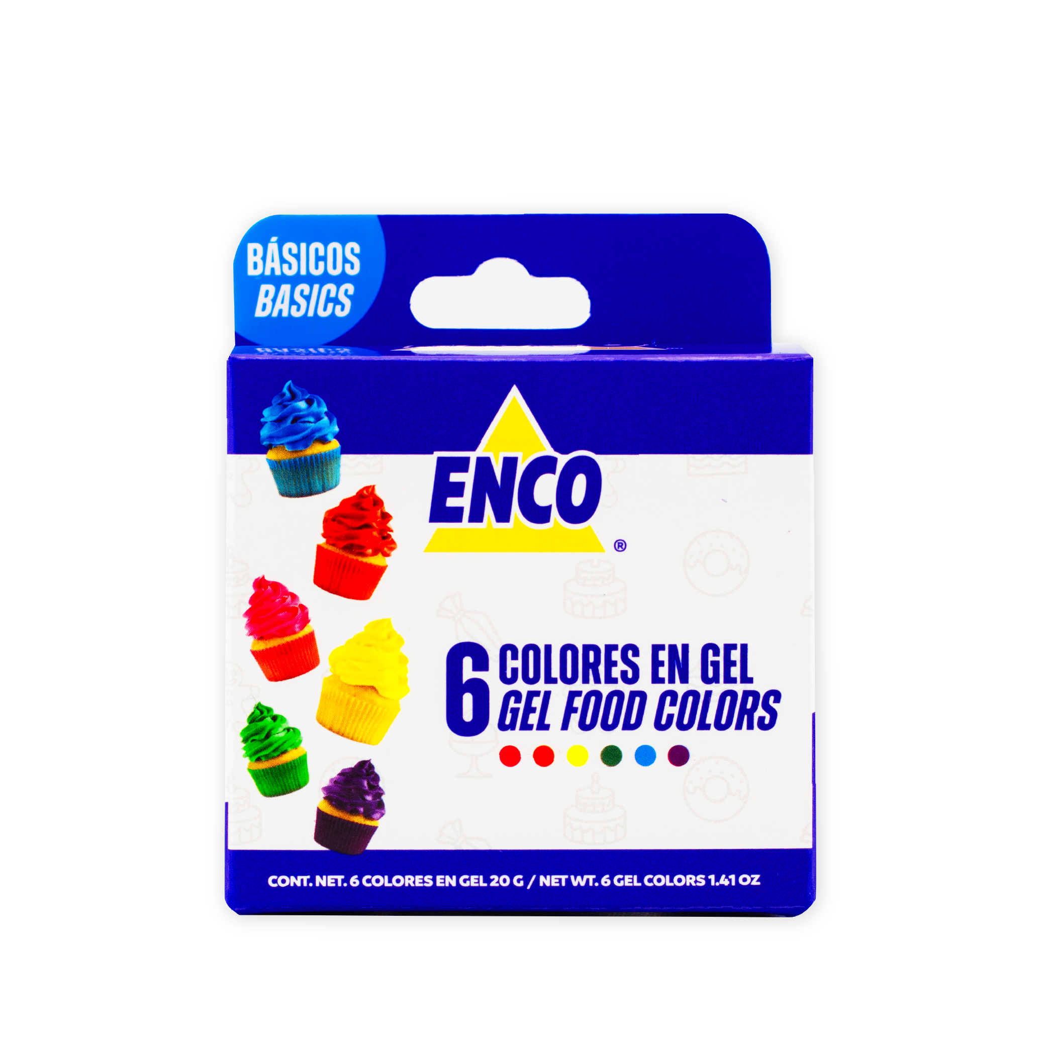 Kit B√°sico Colores en gel 20g Enco – ENCO Menudeo