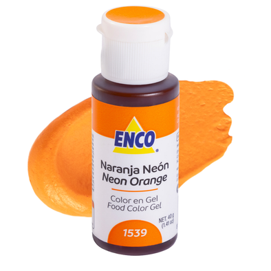 GEL COLOR NARANJA ENCO