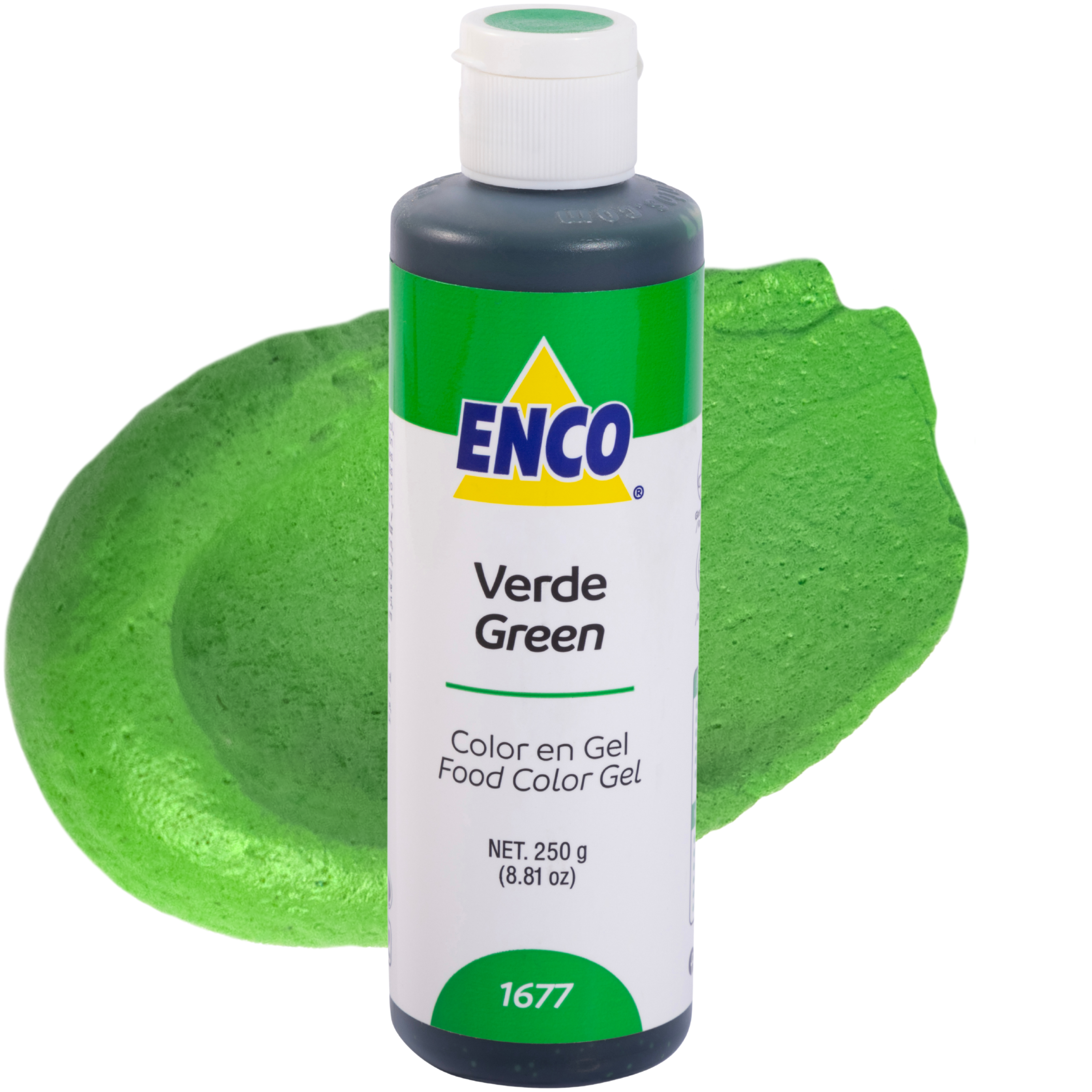 GEL COLOR VERDE