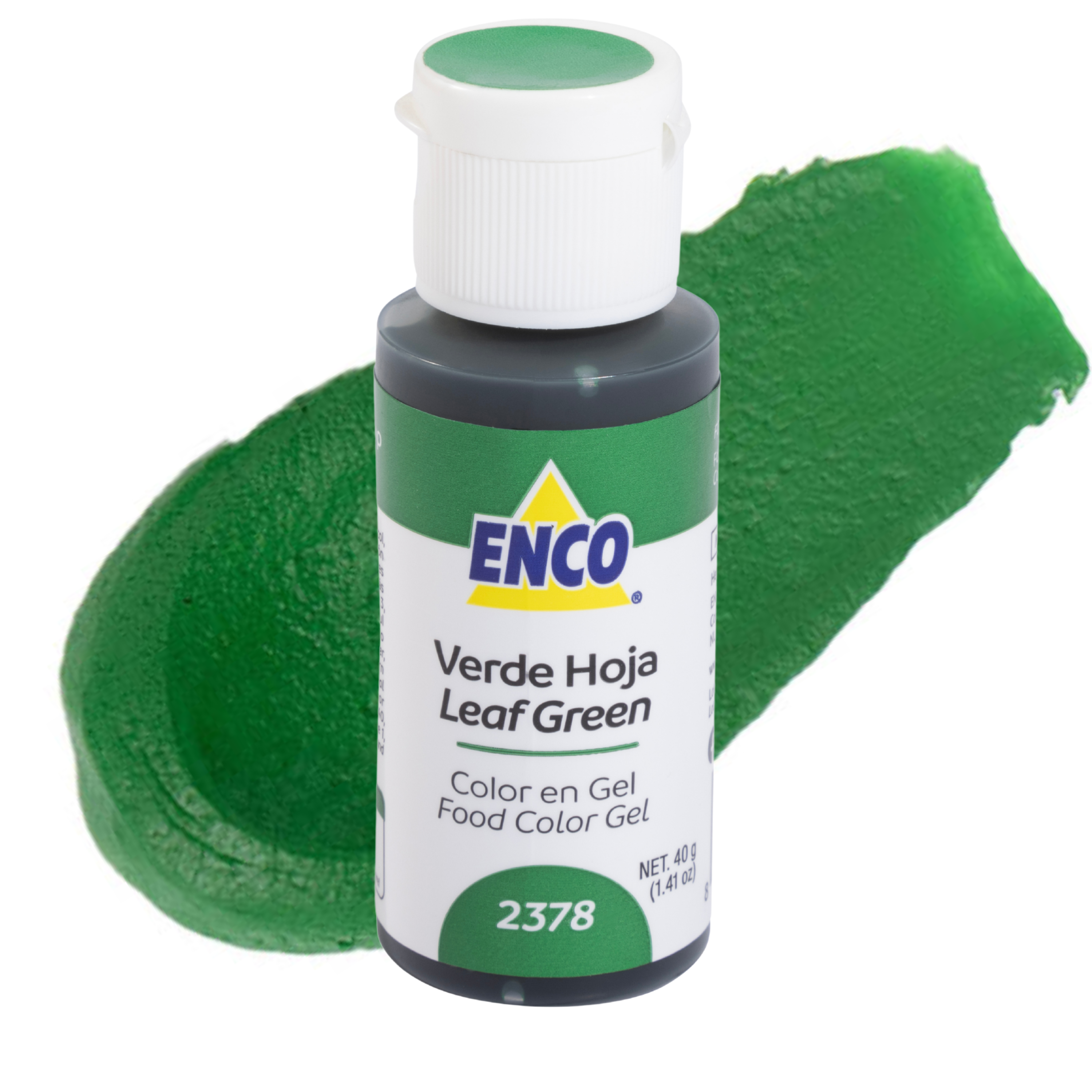 GEL COLOR VERDE HOJA