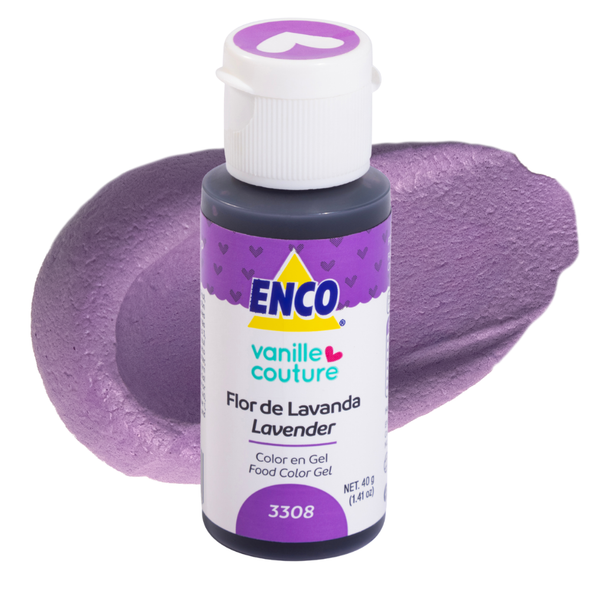 Color en Gel Flor de Lavanda ENCO, 40g